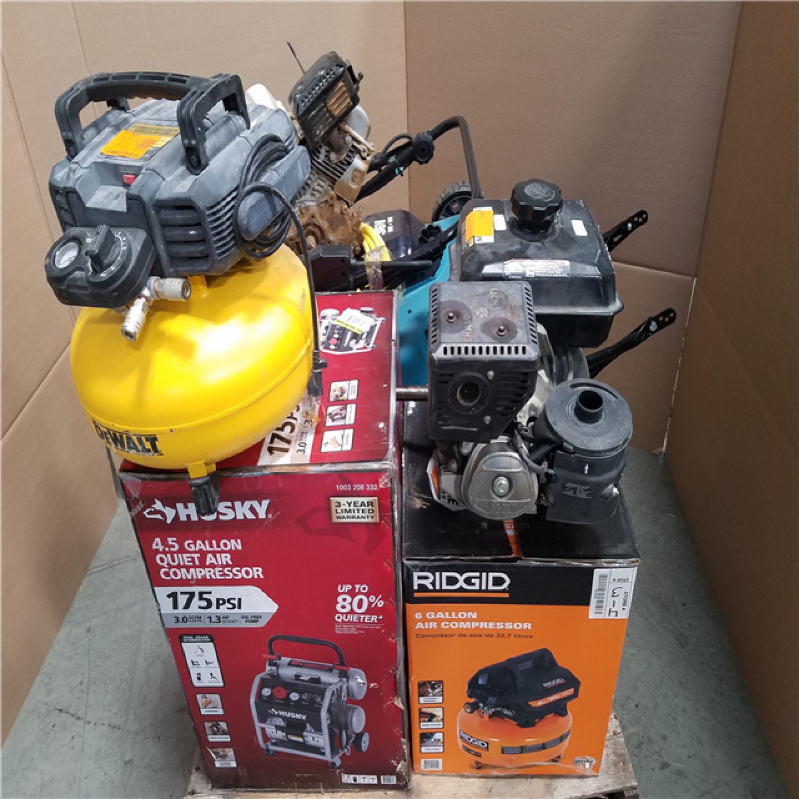 CALIFORNIA AS-IS OUTDOOR POWER EQUIPMENT
