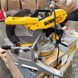 As-Is- DEWALT 12 in. 15 Amp Compound Double Bevel Miter Saw