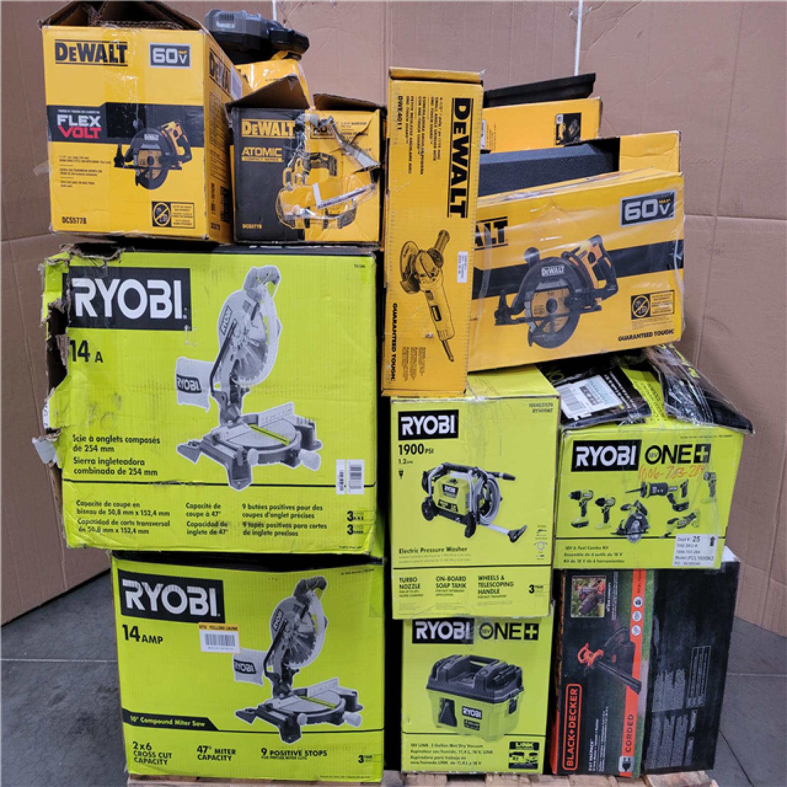 CALIFORNIA AS-IS TOOL PALLET