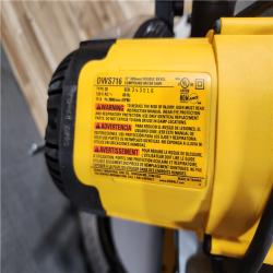 HOUSTON LOCATION - AS - IS DeWalt 15 Amp Corded 12 in. Compound Double Bevel Miter Saw