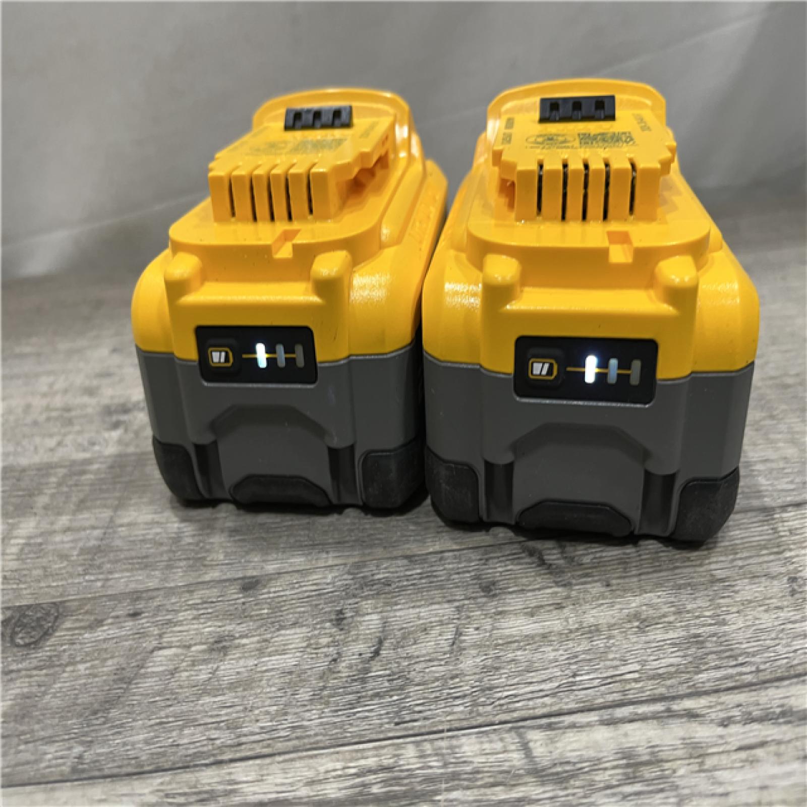 AS-IS DEWALT 20V MAX XR Lithium-Ion 8.0 Ah Battery Pack (2-Pack)