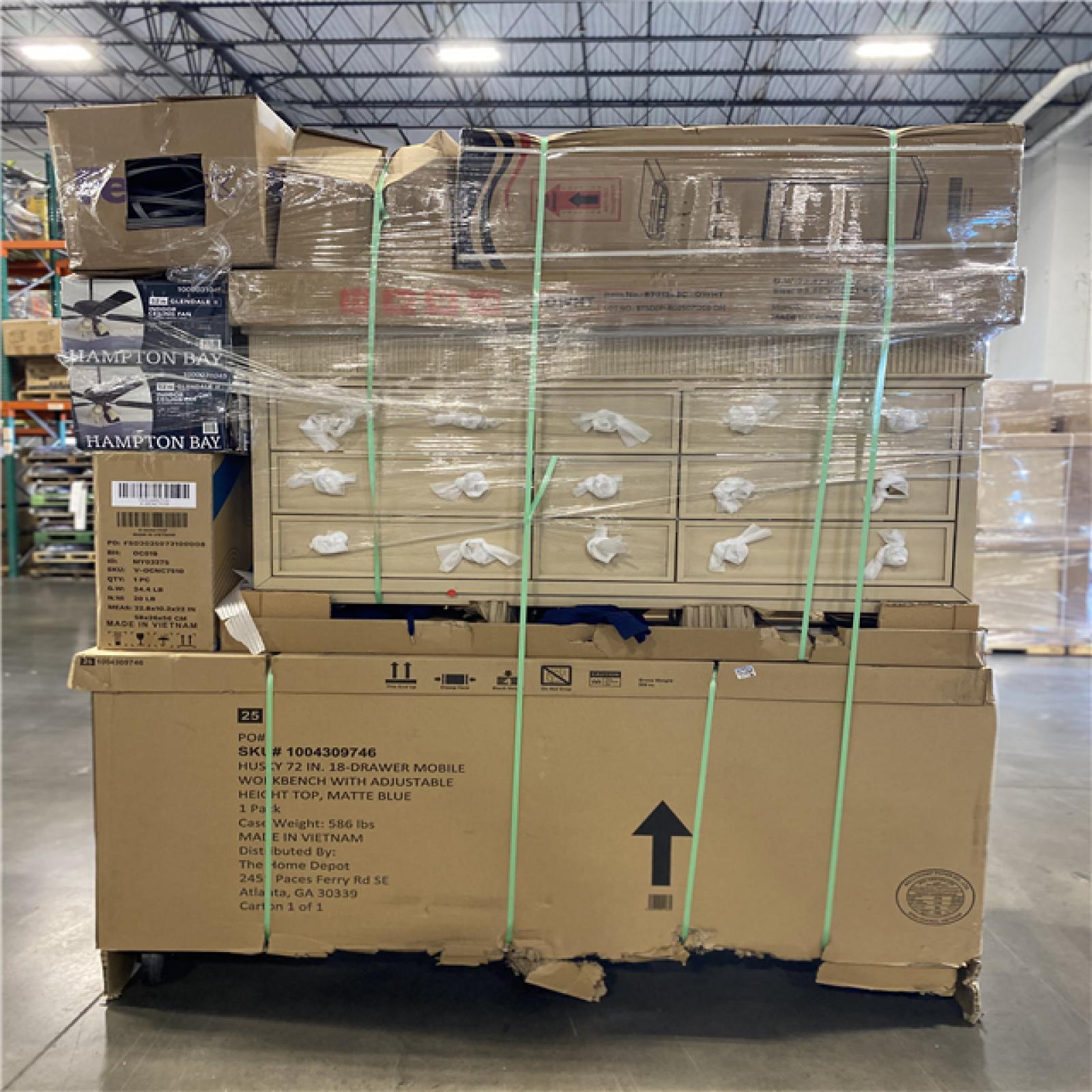 DALLAS LOCATION- AS-IS HOME IMPROVEMENT PALLET