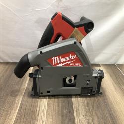 AS-IS Milwaukee FUEL 18V Lithium-Ion Cordless Brushless 6-1/2 in. Plunge Cut Track Saw (Tool-Only)
