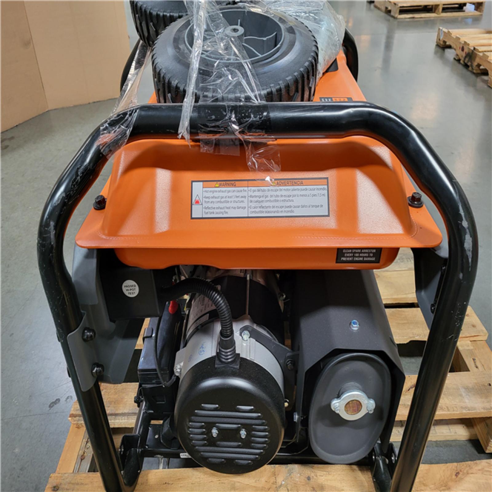 CALIFORNIA AS-IS GENERAC PORTABLE GENERATOR
