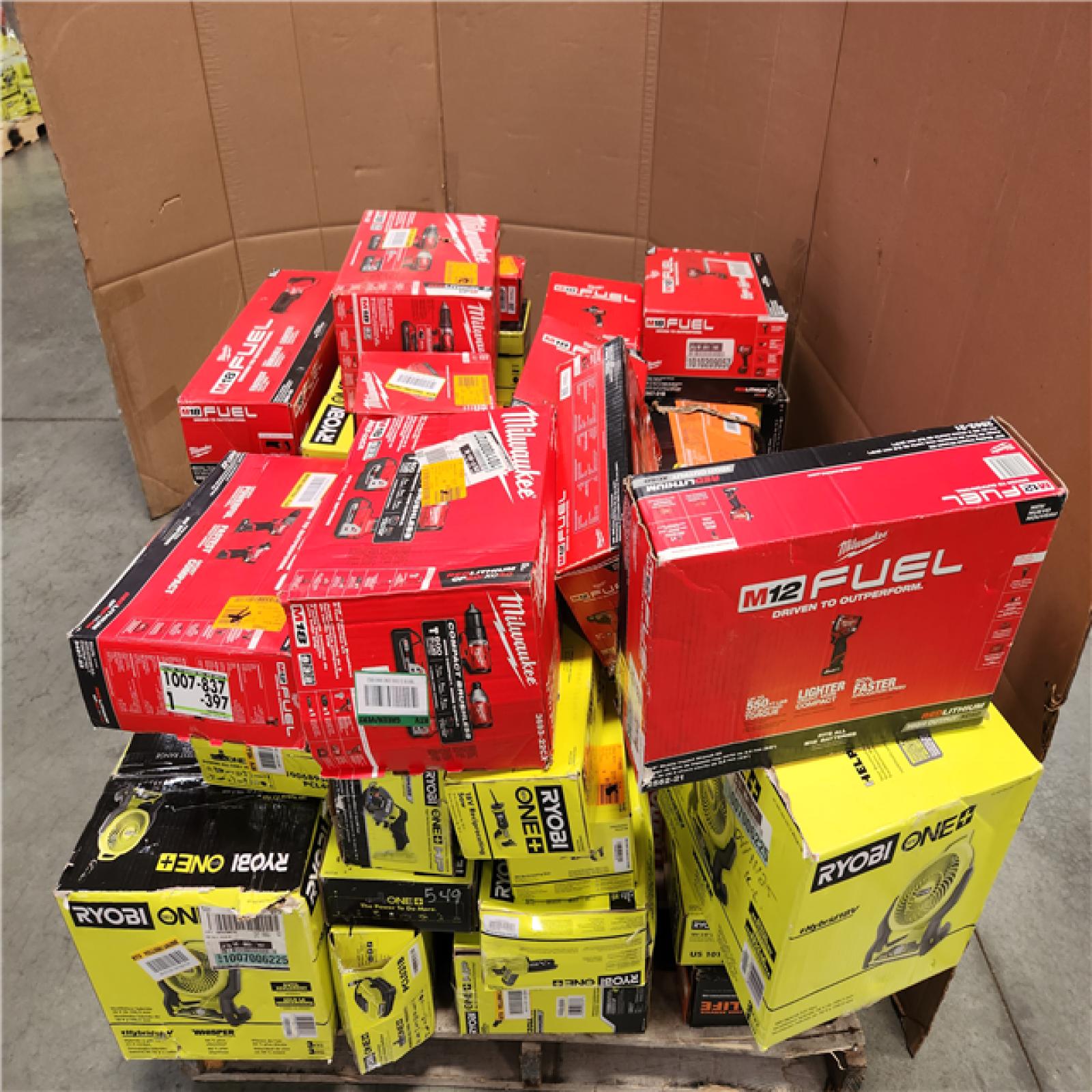 CALIFORNIA AS-IS TOOL PALLET