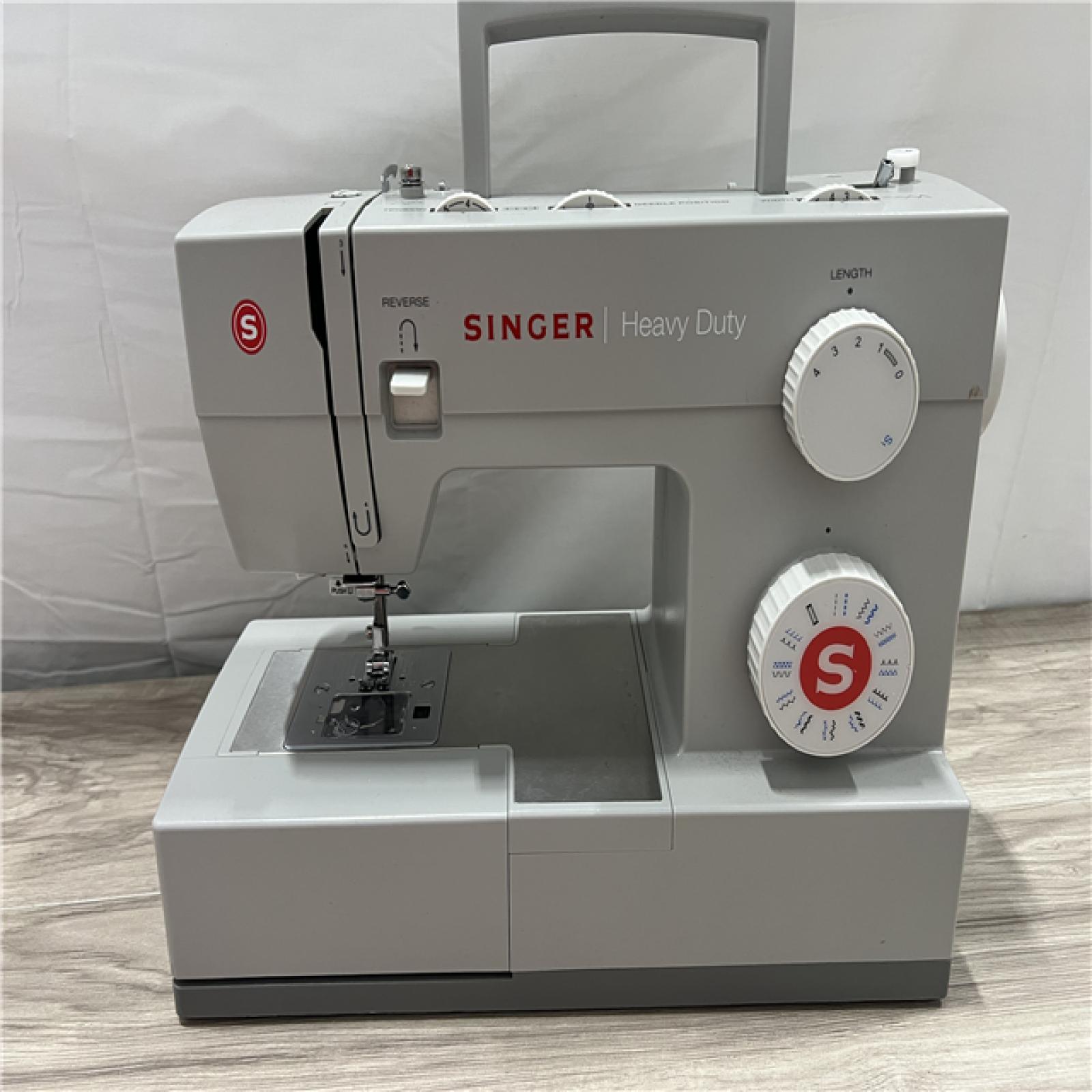 AS-IS SINGER Heavy Duty 44S Sewing Machine with Accessories