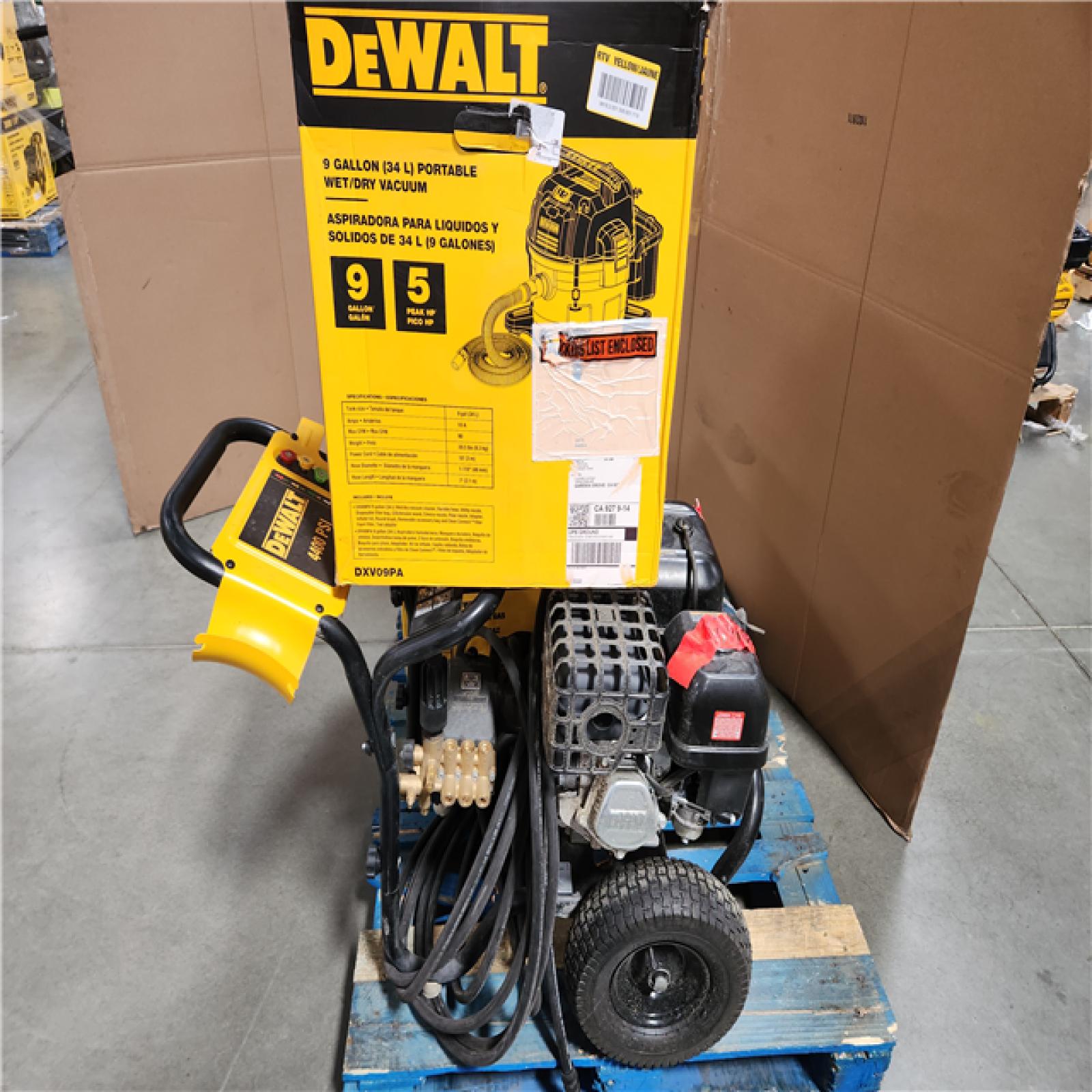 CALIFORNIA AS-IS OUTDOOR POWER EQUIPMENT