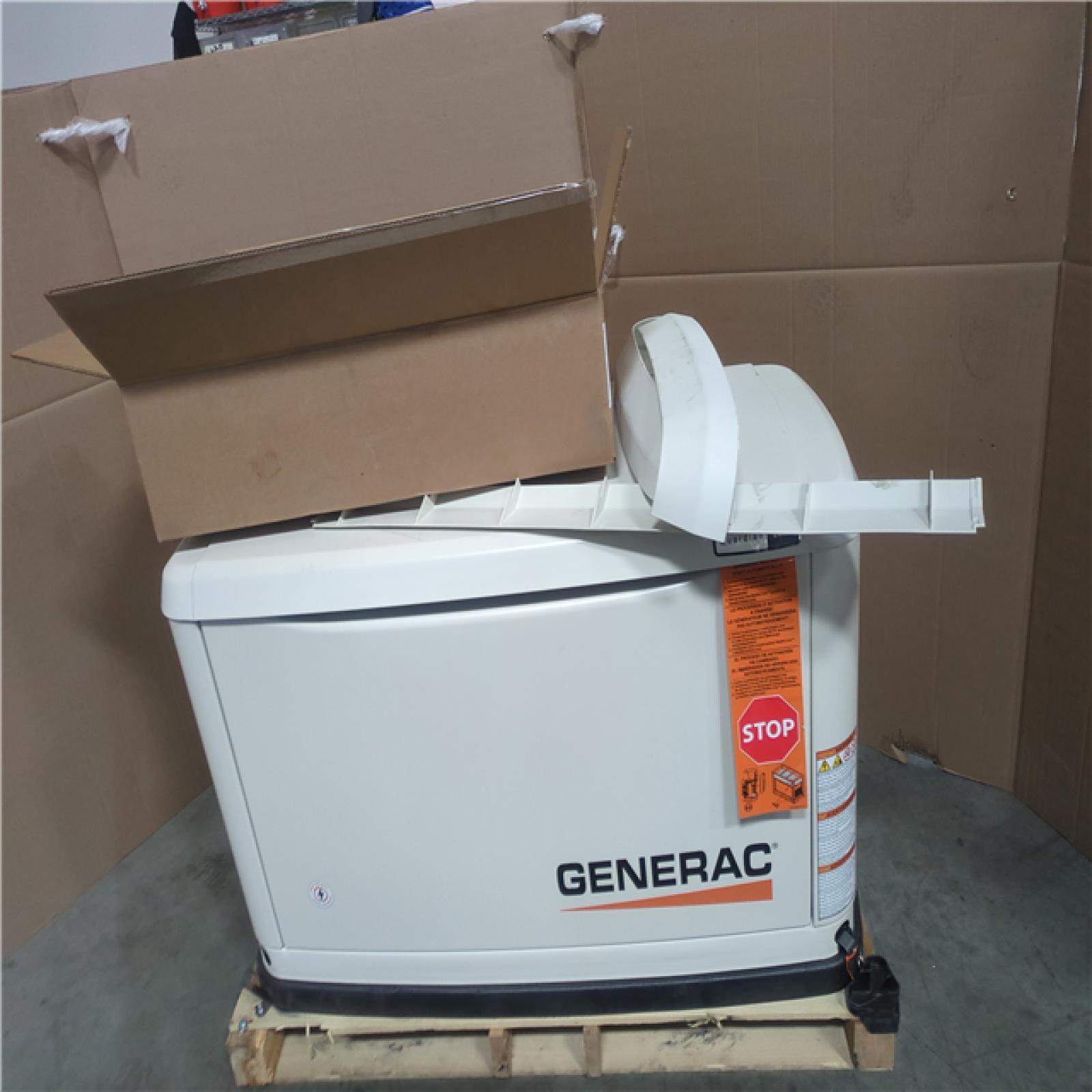California AS-IS Generac Guardian 26kW Generator includes Automatic Transfer Switch