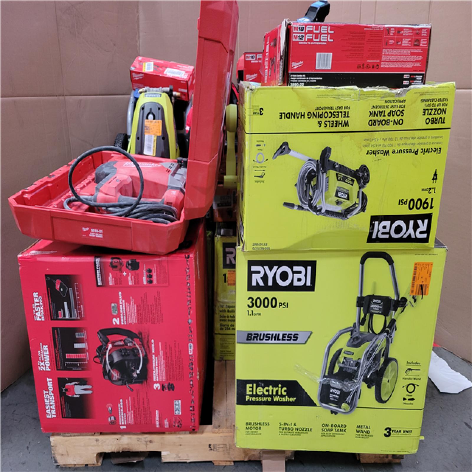 CALIFORNIA AS-IS TOOL PALLET