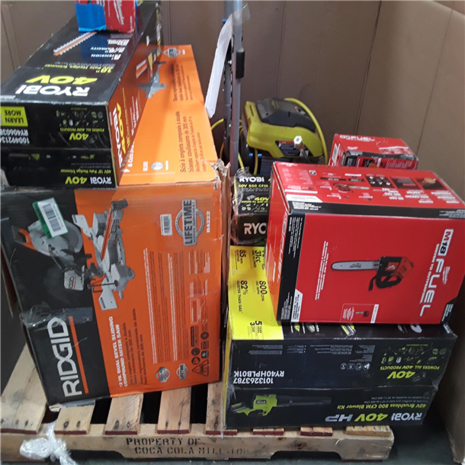 CALIFORNIA AS-IS TOOL PALLET