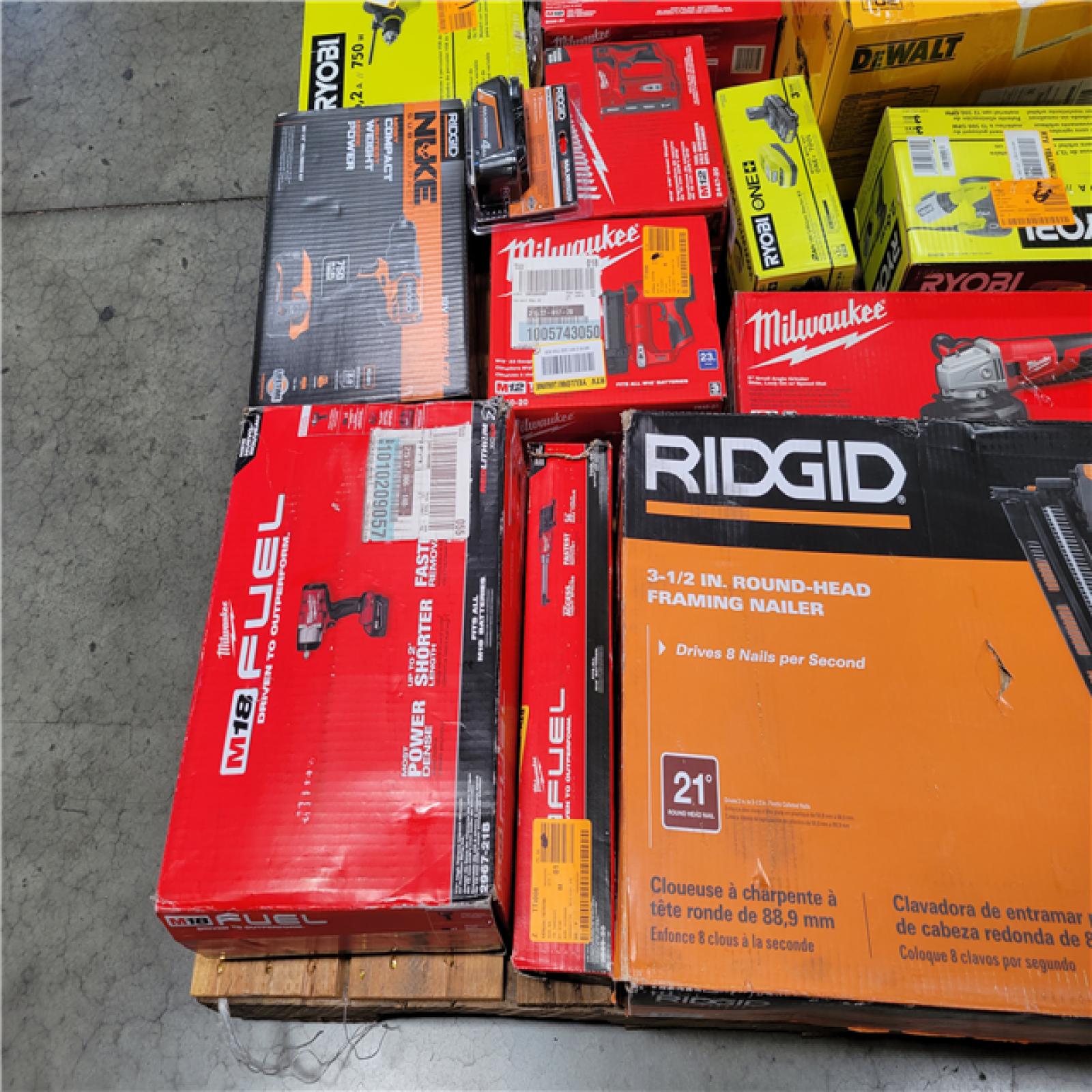 CALIFORNIA AS-IS TOOL PALLET