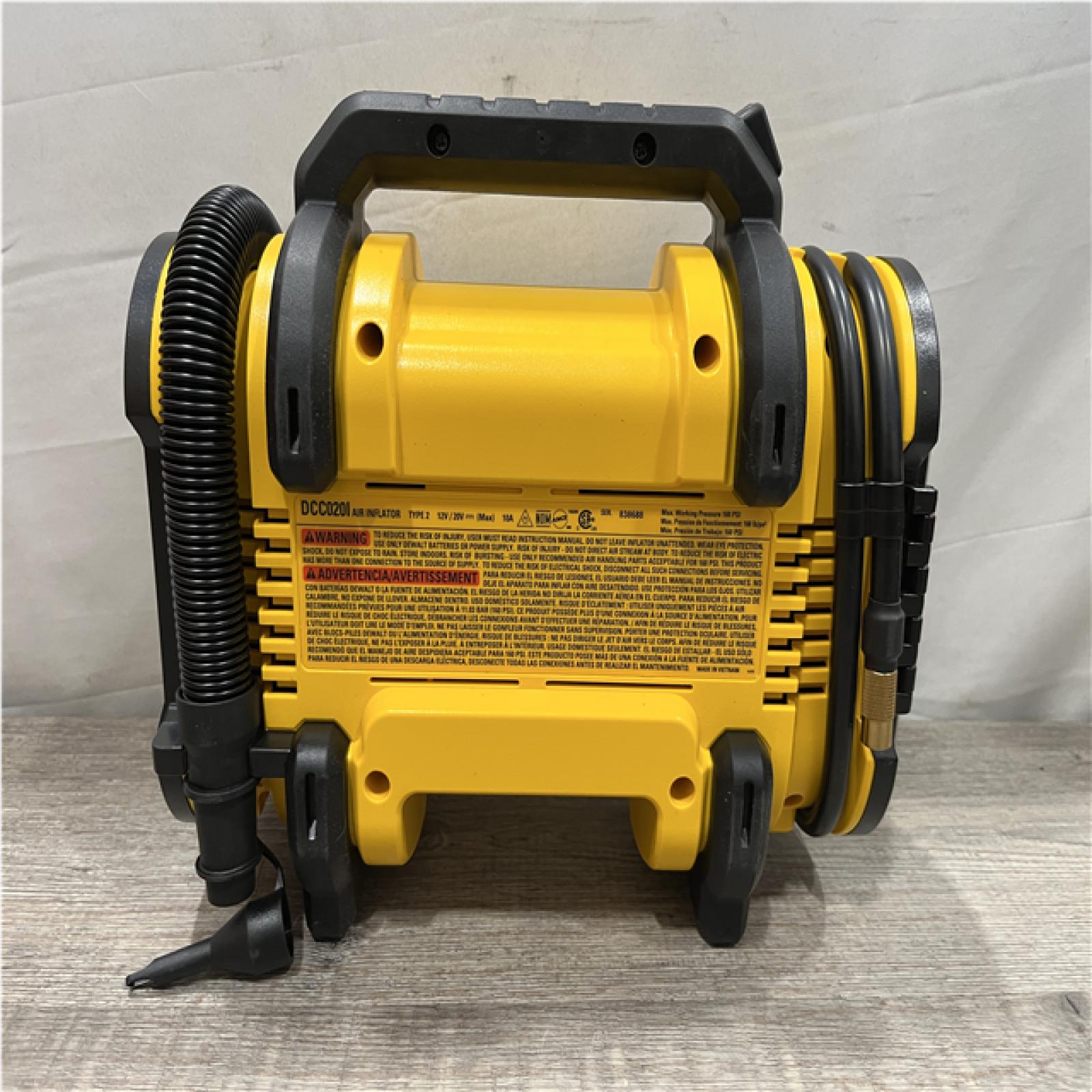 AS-IS DEWALT 20V MAX Cordless Electric Portable Inflator (Tool Only)