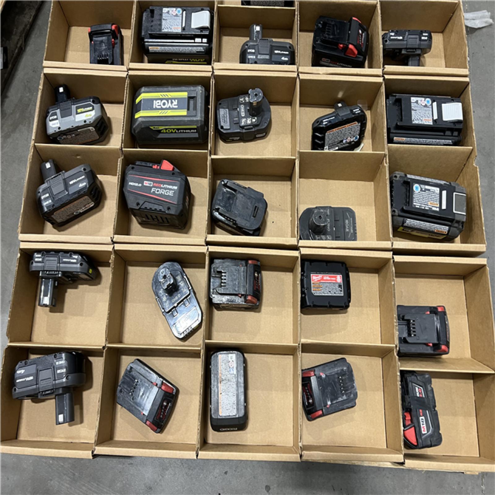 DALLAS LOCATION - AS-IS BATTERY PALLET