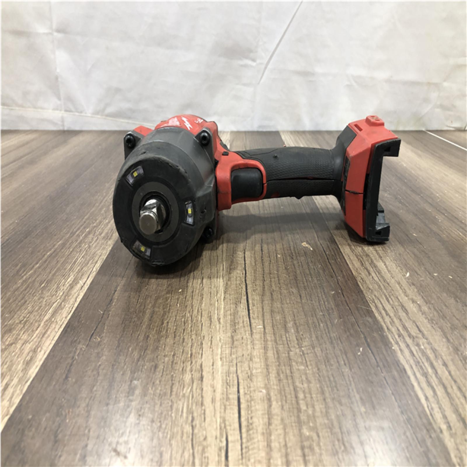 AS-IS Milwaukee FUEL 18V Lithium-Ion Brushless Cordless 1/2 in. Impact Wrench with Friction Ring (Tool-Only)