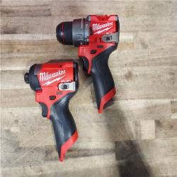 HOUSTON LOCATION - AS-IS (APPEARS LIKE NEW) Milwaukee 3497-22 12V Brushless Hammer Drill and Impact Driver Combo Kit