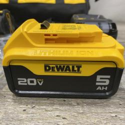 AS-IS DEWALT ATOMIC 20V Lithium-Ion Cordless 1/2 in. Hammer Drill Kit