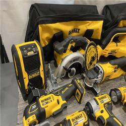 AS-IS DEWALT 20-Volt Max Lithium-Ion (10-Tool) Cordless Combo Kit