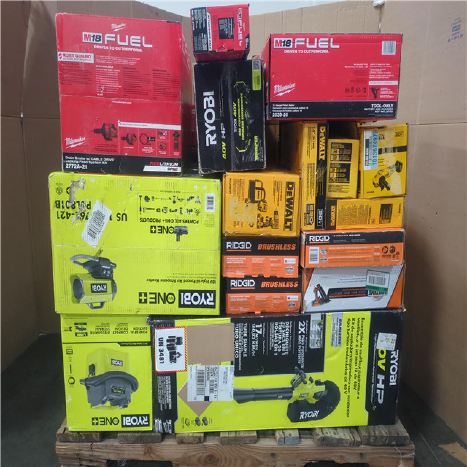 CALIFORNIA AS-IS TOOL PALLET