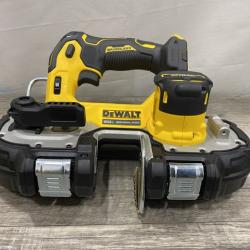 AS-IS DEWALT ATOMIC 20V MAX Cordless Brushless Compact 1-3/4 in. Bandsaw (Tool Only)