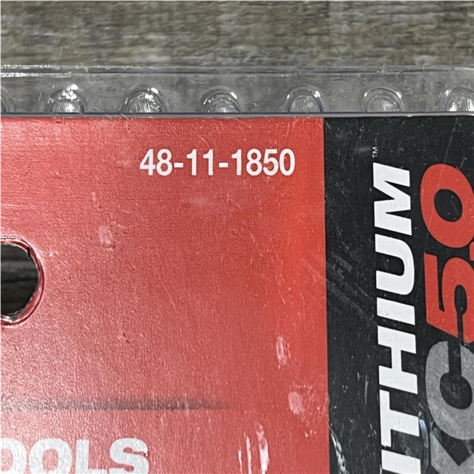 AS-IS Milwaukee 18-Volt 5.0 Ah Lithium-Ion XC Extended Capacity Battery Pack