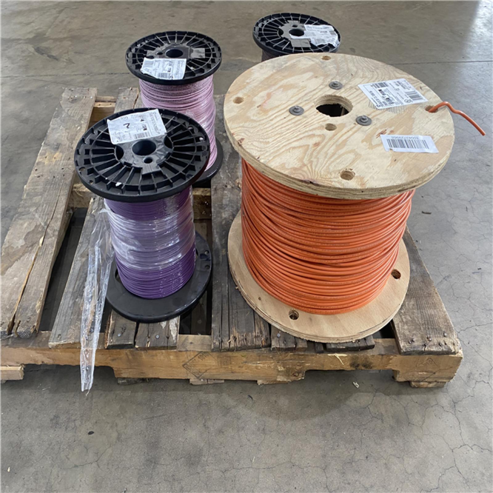 Houston Location AS IS - All Copper Wire (4) Rolls