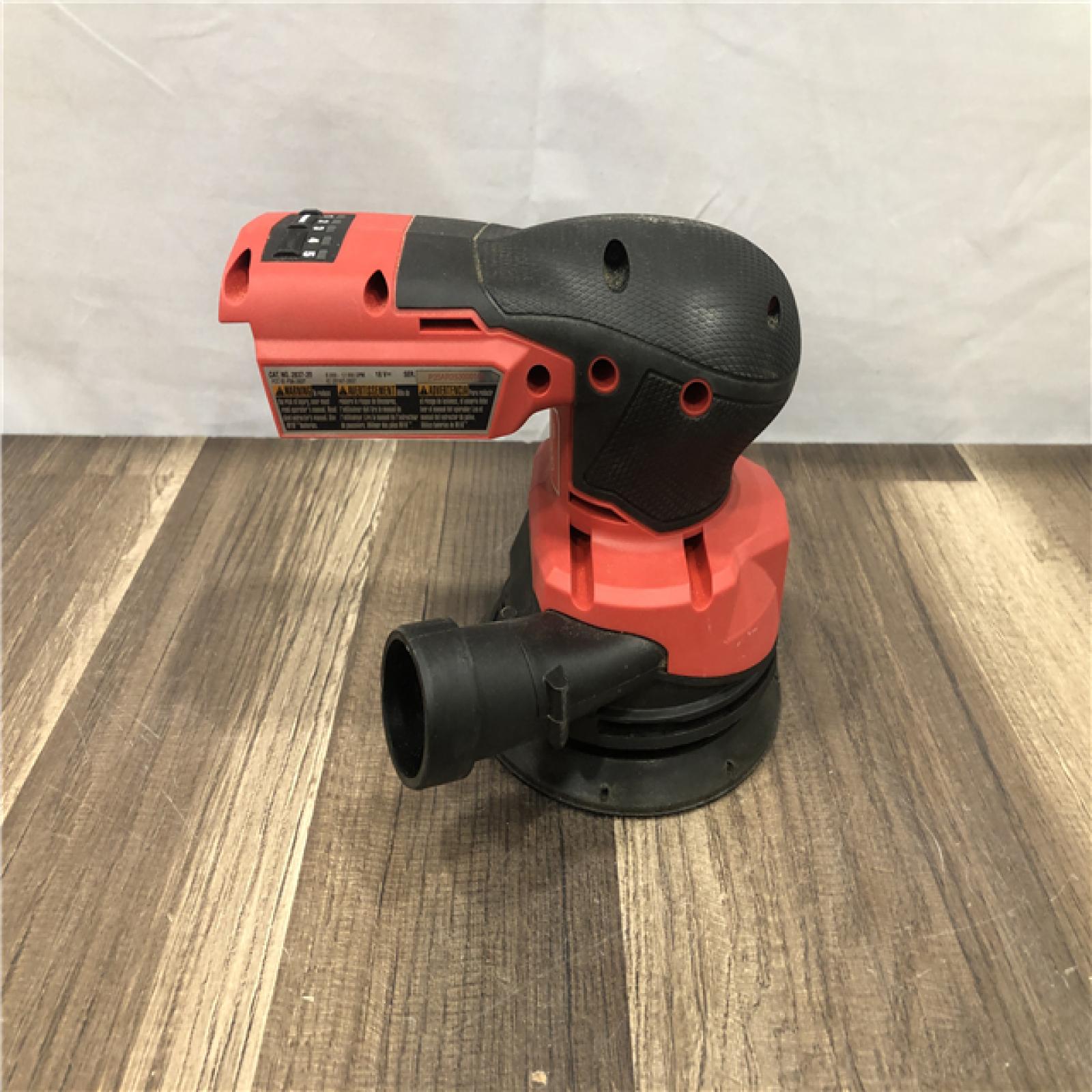 AS-IS Milwaukee 18V Lithium-Ion Brushless Cordless FUEL 5 in. Random Orbit Sander (Tool-Only)
