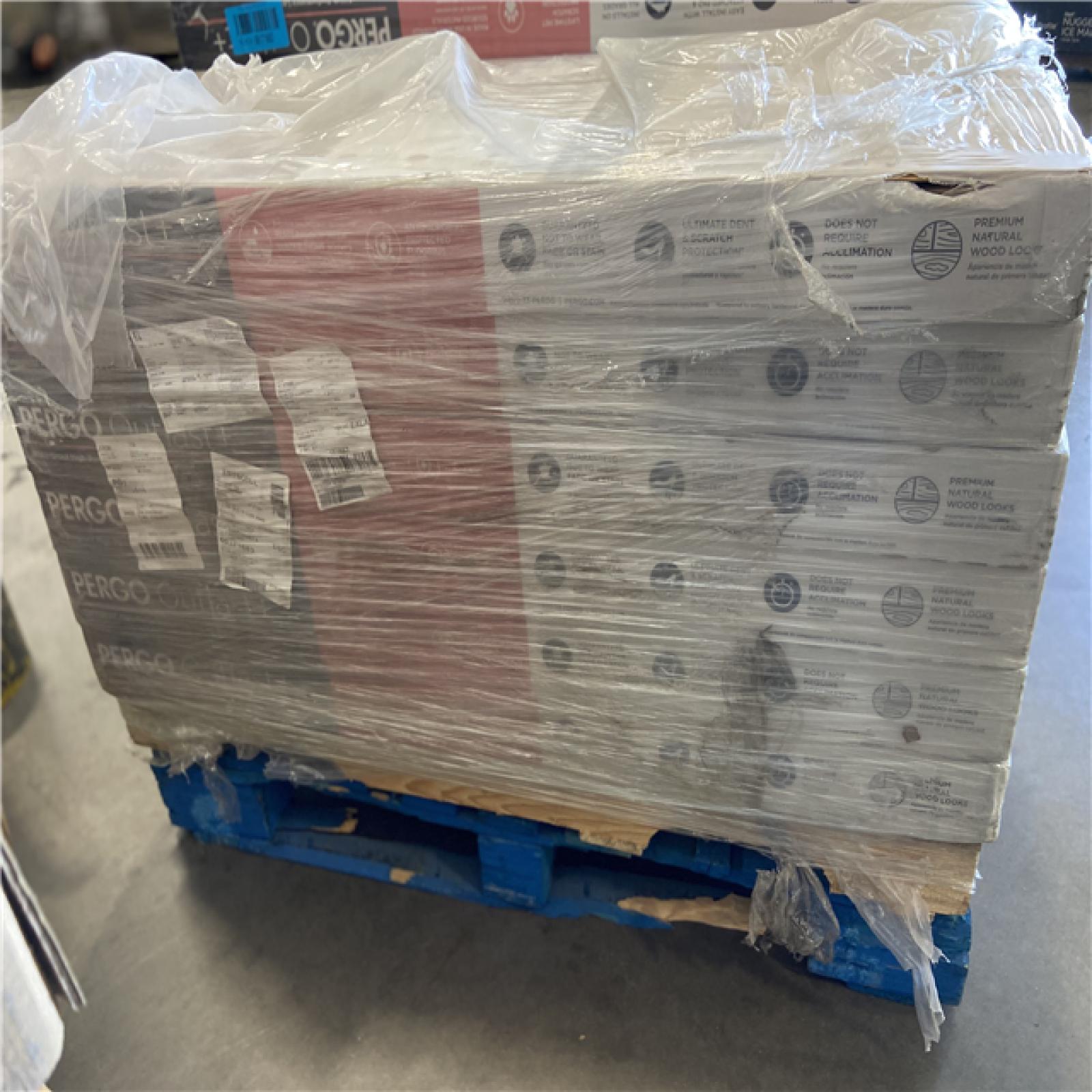 DALLAS LOCATION - Pergo Outlast+ Arden Linen Hickory 12 mm T x 6.1 in. W Waterproof Laminate Wood Flooring (16.12 sqft/case) 39 (CASES)