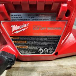 HOUSTON LOCATION - AS-IS Milwaukee M18 FUEL 9 Cut-Off Saw with ONE-KEY (TOOL ONLY)