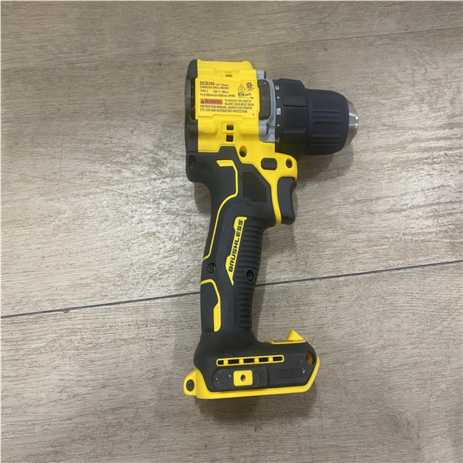 AS-IS DEWALT Atomic 20V Lithium-Ion Cordless Compact 1/2 in. Drill/Driver Kit