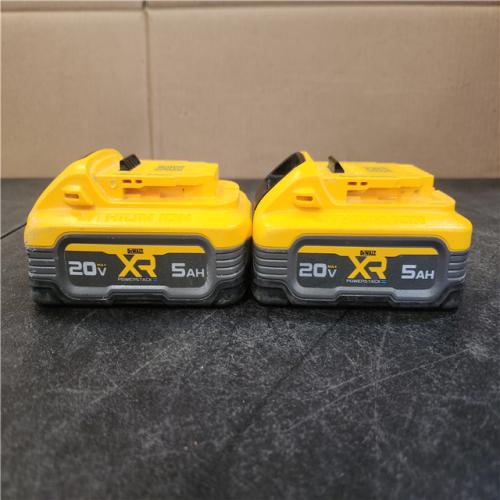 Phoenix LIKE NEW DEWALT 20V MAX XR POWERSTACK Lithium-Ion 5.0Ah Battery (2-Pack)