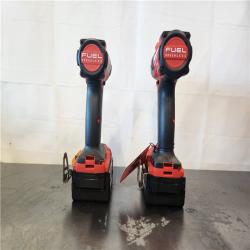 AS-IS- Milwaukee FUEL 18V Lithium-Ion Brushless Cordless Hammer Drill and Impact Driver Combo Kit