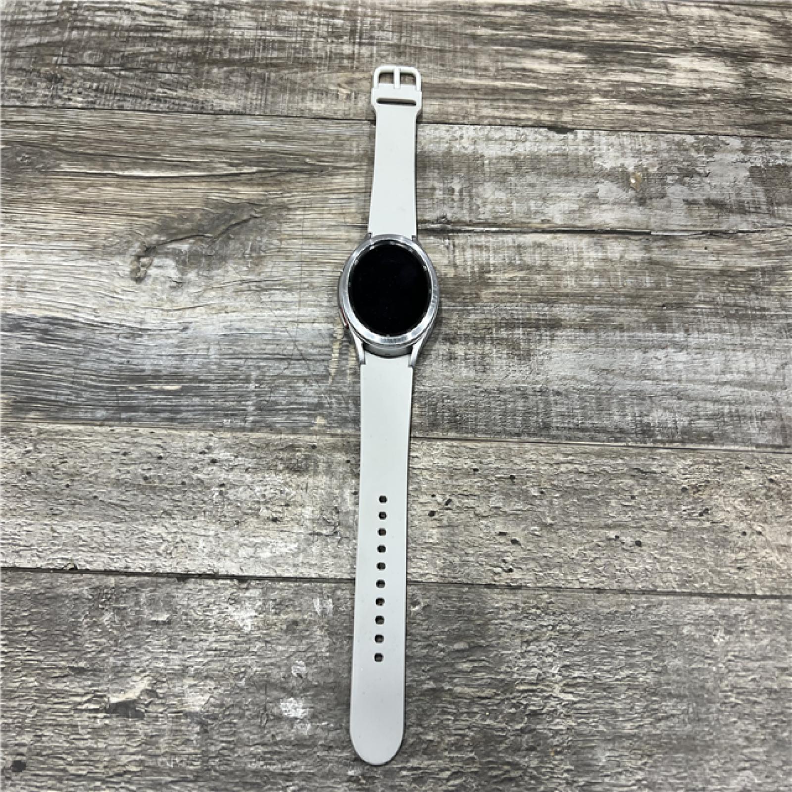 AS-IS Samsung Galaxy Watch 4 Classic BT 46mm Smartwatch - Silver