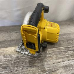 AS-IS DEWALT 20-Volt MAX Lithium-Ion Cordless 6-1/2 in. Circular Saw (Tool-Only)