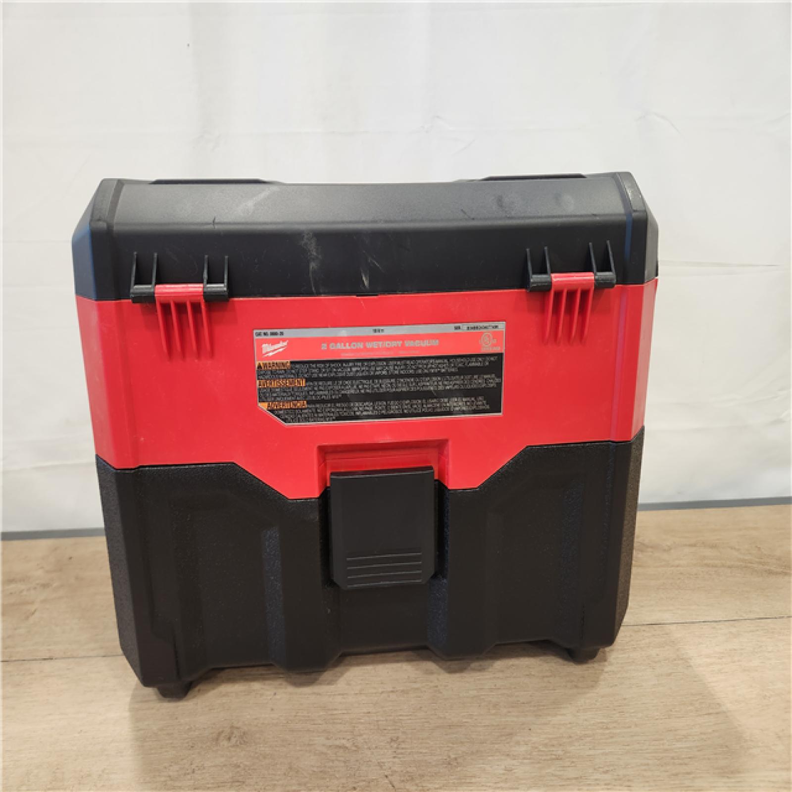 AS-IS- Milwaukee 18-Volt 2 Gal. Lithium-Ion Cordless Wet/Dry Vacuum (Vacuum-Only)