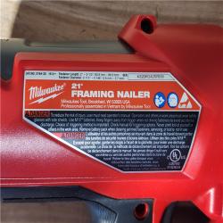 HOUSTON LOCATION - AS-IS (APPEARS LIKE NEW) Milwaukee 2744-20 M18 FUEL 3-1/2 in. 18V 21-Degree Lithium-Ion Brushless Cordless Framing Nailer (Tool-Only)