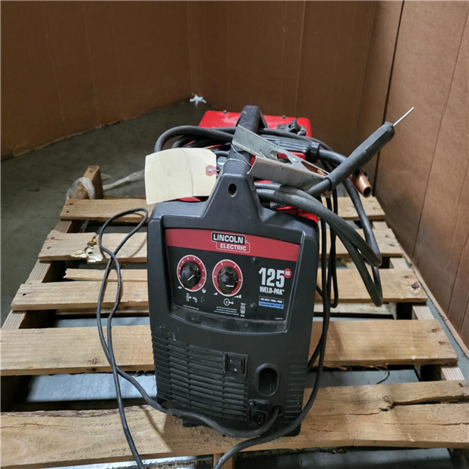 CALIFORNIA AS-IS Lincoln Electric Weld Pac