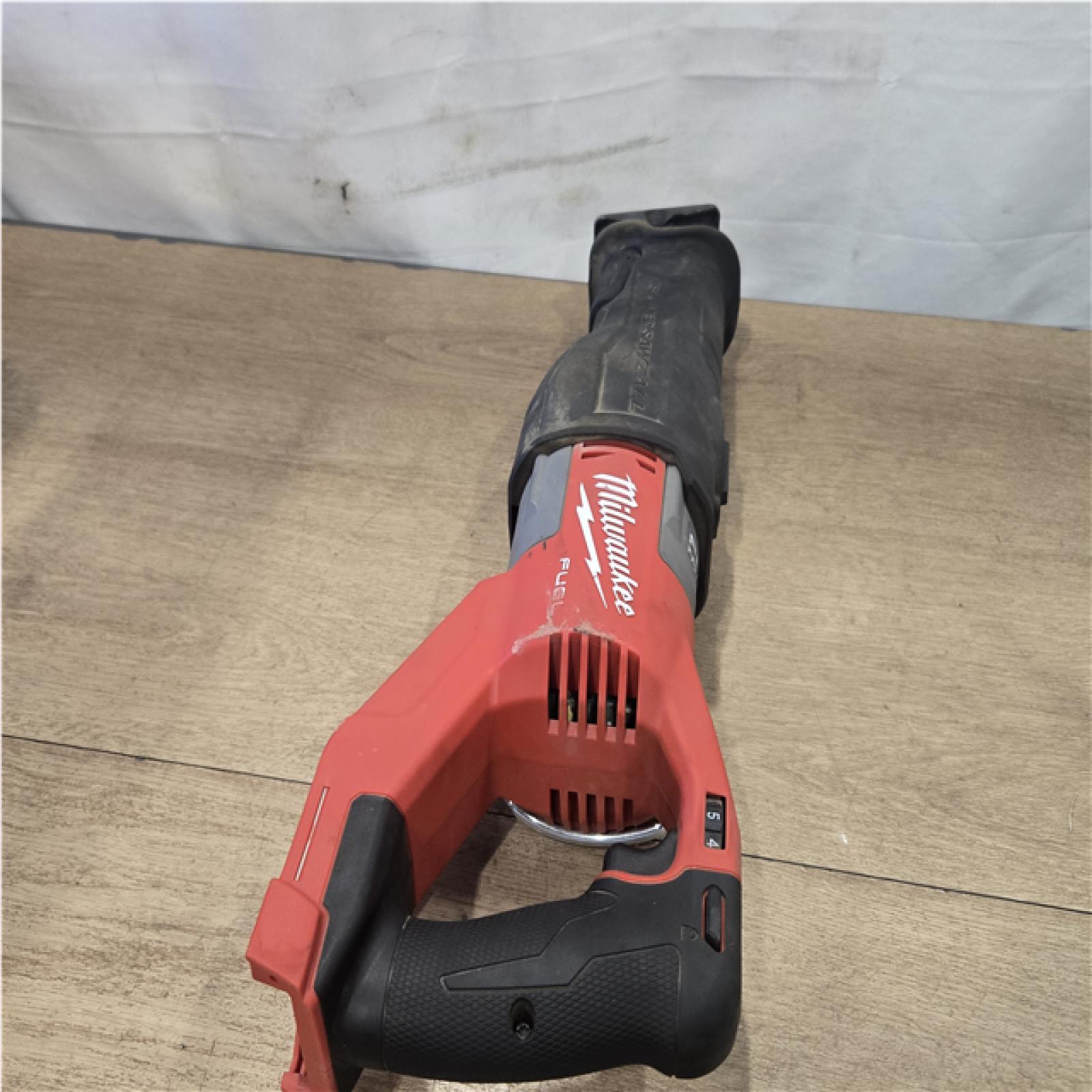 AS-IS Milwaukee FUEL 18V Lithium-Ion Brushless Cordless Super SAWZALL Orbital Reciprocating Saw (Tool-Only)