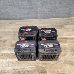 HOUSTON LOCATION - AS-IS MILWAUKEE FORGE BATTERY PACK QTY - 4