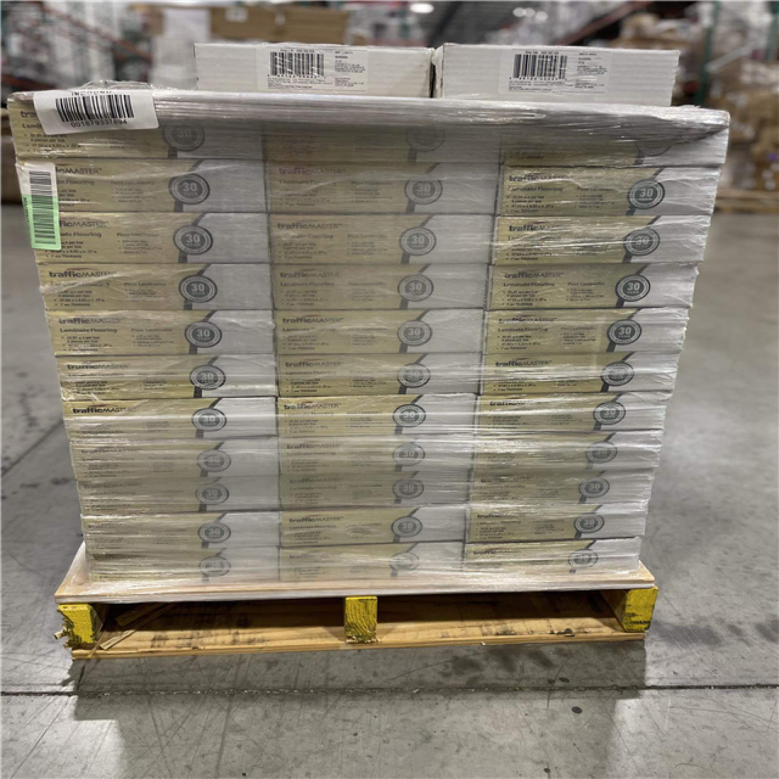 DALLAS LOCATION- TrafficMaster Grey Oak 7 mm T x 8 in. W Laminate Wood Flooring PALLET (35 CASES)