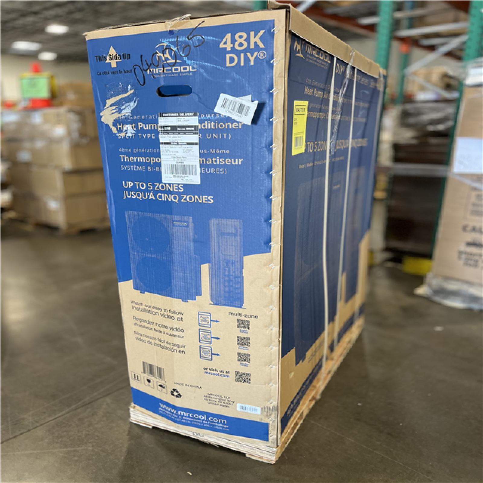 DALLAS LOCATION - MRCOOL DIY 48,000 BTU 4 Ton 5-Zone Mini Split Heat Pump Condenser 208/230V