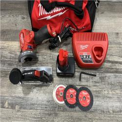 AS-IS Milwaukee FUEL 12V 3 in. Lithium-Ion Brushless Cordless Cut Off Saw Kit