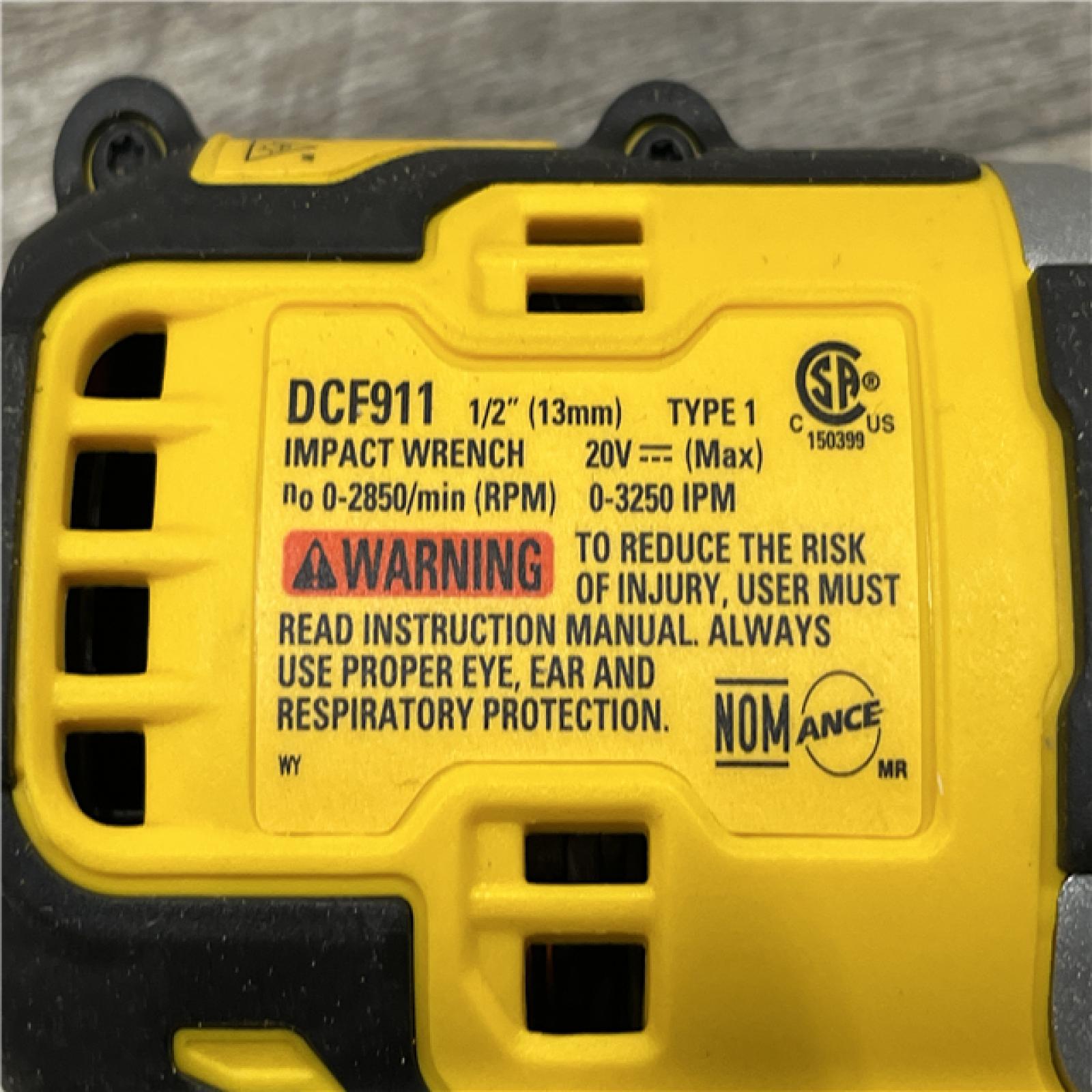 AS-IS DEWALT 20V Max 1/2 Impact Wrench (Tool Only)