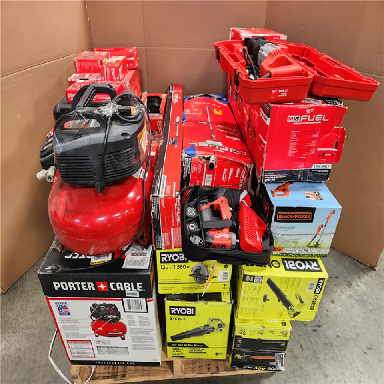 CALIFORNIA AS-IS TOOL PALLET