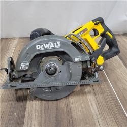 AS-IS  DEWALT FLEXVOLT 60V MAX Cordless Brushless 7-1/4 in. Wormdrive Style Circular Saw (Tool Only)