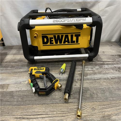 AS-IS DEWALT 2600 PSI 1.1 GPM Cold Water Electric Pressure Washer