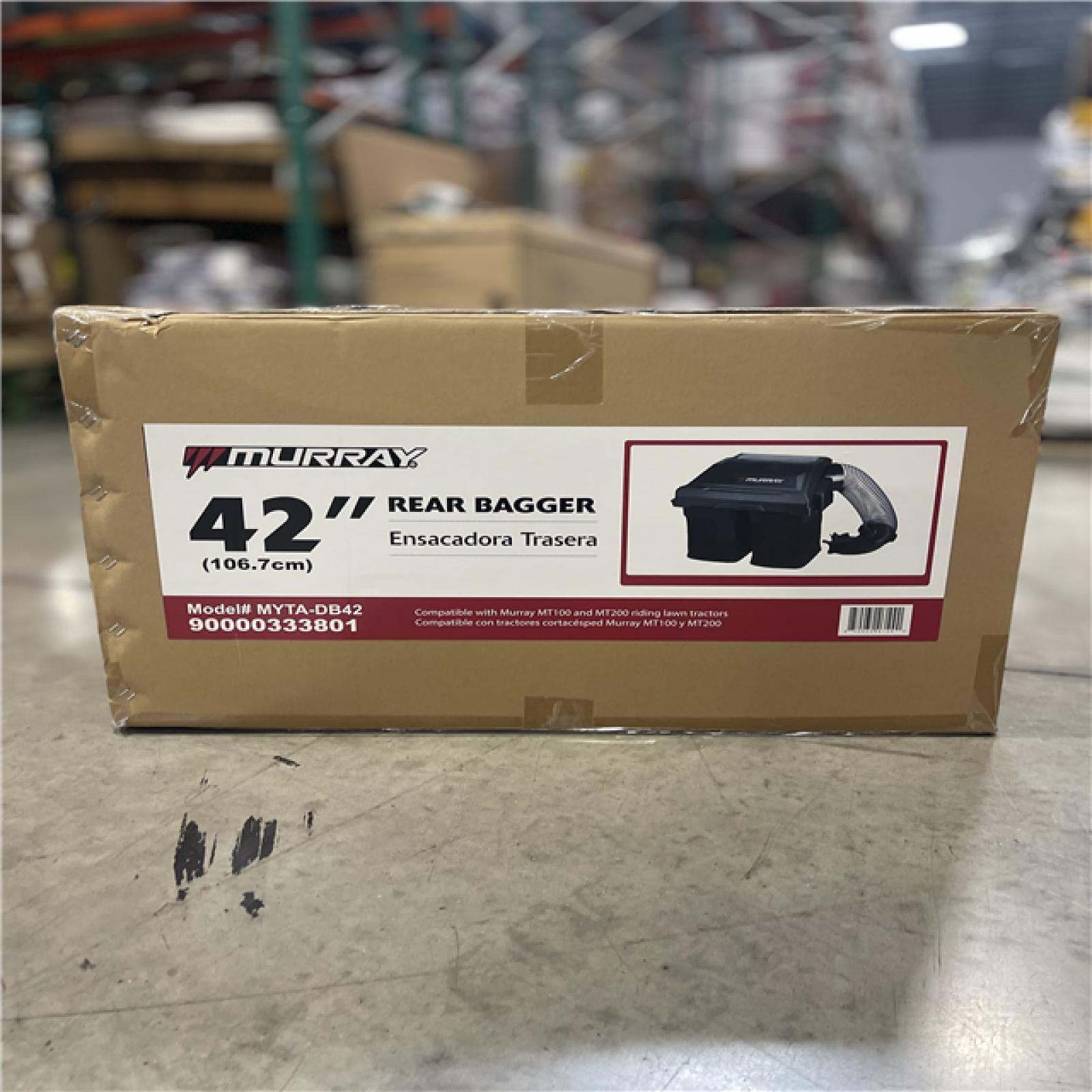 DALLAS LOCATION- NEW!- Murray Double Bagger for Riding Tractors with 42 in. Deck