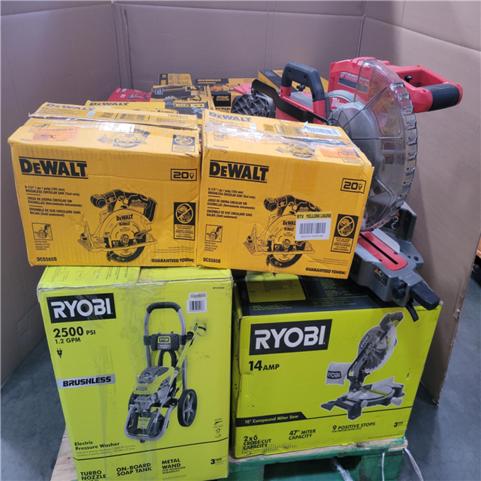 CALIFORNIA AS-IS TOOL PALLET