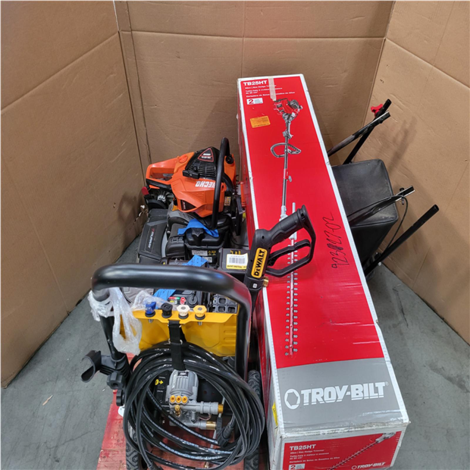 CALIFORNIA AS-IS OUTDOOR POWER EQUIPMENT