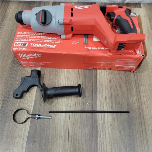 AS-IS Milwaukee M18 18V Lithium-Ion Brushless Cordless 1 in. SDS-Plus D-Handle Rotary Hammer (Tool-Only)