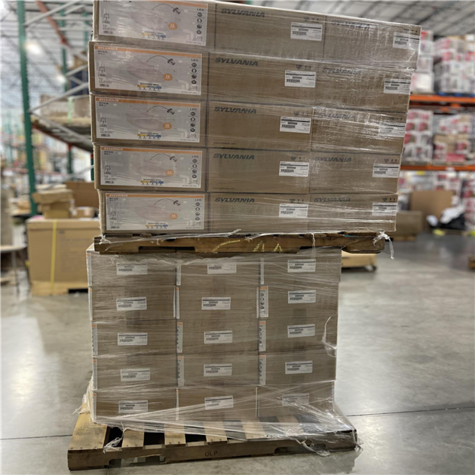 DALLAS LOCATION - NEW LEDVANCE Integrated LED 6 in. Retro Fit Selectable Color 675 Lumen Dimmable Recessed Light White  Wet Rated (12-Pack) (60 UNITS)